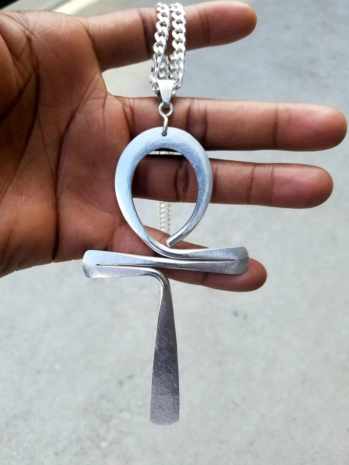 Silver Ankh